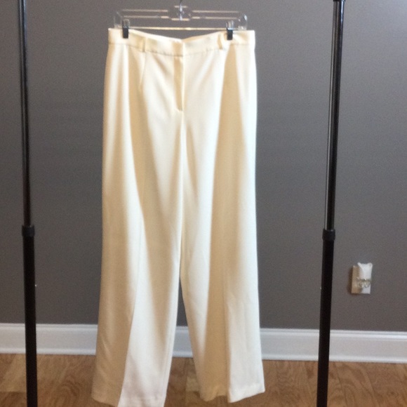 10 Talbots winter white fully lined dress pants - Picture 4 of 16